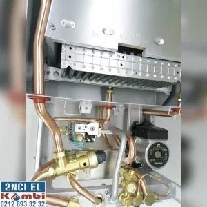 Alternative view of Vaillant Vuw 242/2-5 24 kW Hermetik Kombi