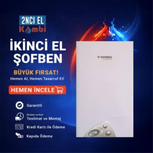 İkinci El Şofben Demirdöküm C 275 F Hermetik Şofben (1)