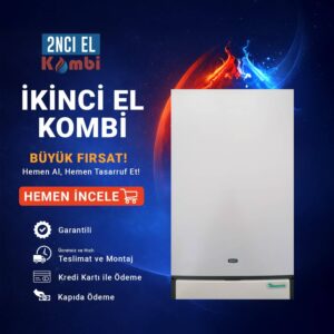 İkinci El Kombi Baymak Baxı Luna 240fi 24 kW Hermetik Kombi (2)