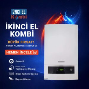 İkinci El Kombi Buderus Logamax Plus GB012 25 kW Yoğuşmalı Kombi (1)