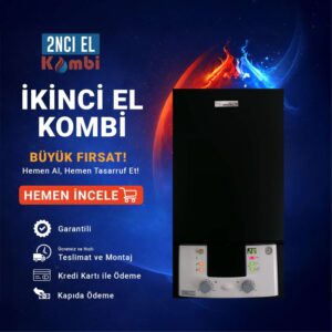 İkinci El Kombi Bosch ZWC 28-3 MFA 28 kW Hermetik Kombi (2)