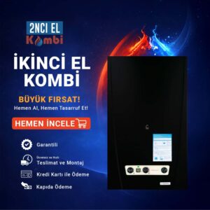 İkinci El Kombi Demirdöküm Milenyum Plus 24 kW Hermetik Kombi (1)