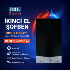 İkinci El Şofben Arçelik 11 LT Hermetik Şofben (2)