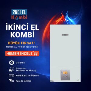 İkinci El Kombi Bosch Condens 2500W 24 kW Yoğuşmalı Kombi (2)