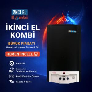İkinci El Kombi ECA Confeo Dıjıtal 28 kW Hermetik Kombi (2)