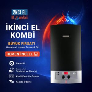 İkinci El Kombi Bosch ZWA 24 kW Hermetik Kombi (1)