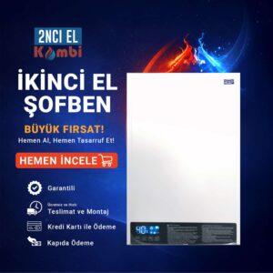 İkinci El Şofben Daxom Ukdax 11 ST Hermetik Şofben (1)