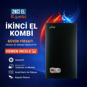 İkinci El Kombi Ferroli DOMIproject F24D 24 kW Hermetik Kombi (2)