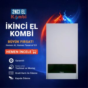 İkinci El Kombi Buderus Logamax U052 24 kW Hermetik Kombi (2)