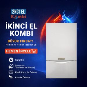 İkinci El Kombi Vaillant Vuw Plus 24 kW Hermetik Kombi (1)