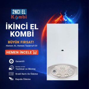 İkinci El Kombi Ariston BS 24 kW Hermetik Kombi (2)