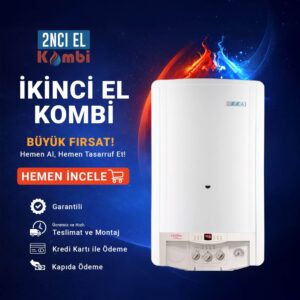 İkinci El Kombi ECA Confeo Dıjıtal 24 kW Bacalı Kombi (2)