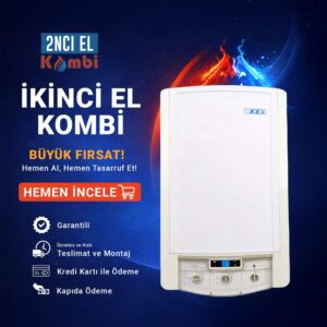 İkinci El Kombi ECA Confeo Premix 24 kW Yoğuşmalı Kombi