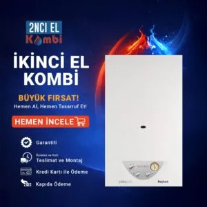 İkinci El Kombi Baykan Yıldız Plus 24 kW Hermetik Kombi