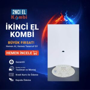 İkinci El Kombi Ariston Egis 24 kW Hermetik Kombi
