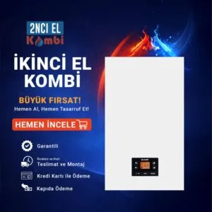 İkinci El Kombi Arçelik DGK 20HP 24 kW Hermetik Kombi