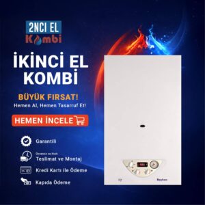İkinci El Kombi Baykan Ay 28 kW Hermetik Kombi